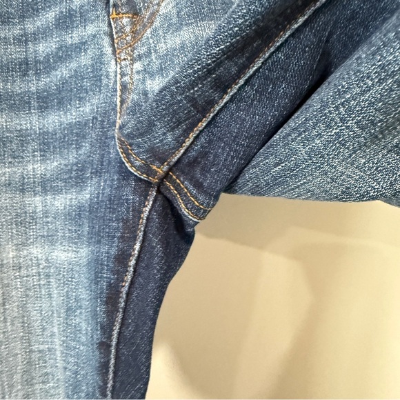 Buffalo David Bitton Faded Blue Relaxed Straight Driven Jeans Size 36 Inseam 27 - Picture 4 of 17